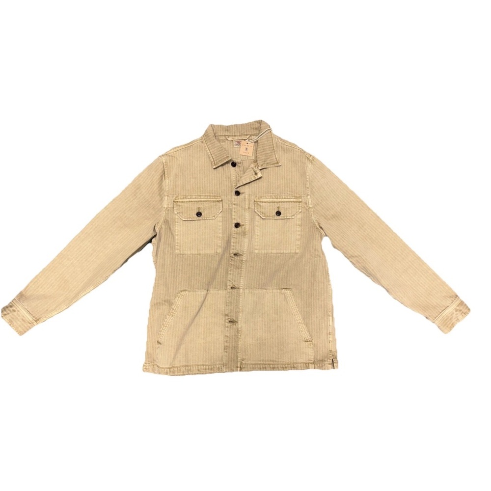 Faherty Men's Tan Corduroy Field Jacket